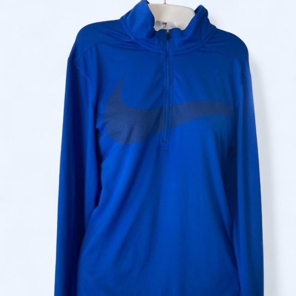 Nike Dri-Fit Blue Running workout jacket S - Picture 1 of 4